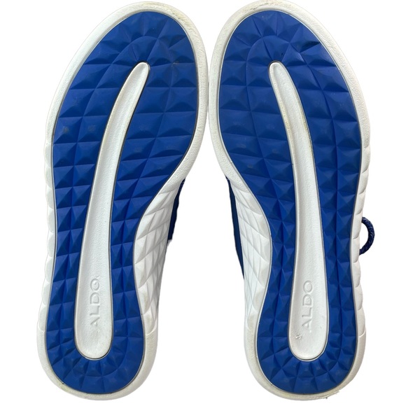 ALDO blue sneakers women’s shoes size 6 great preowned condition - Picture 14 of 16